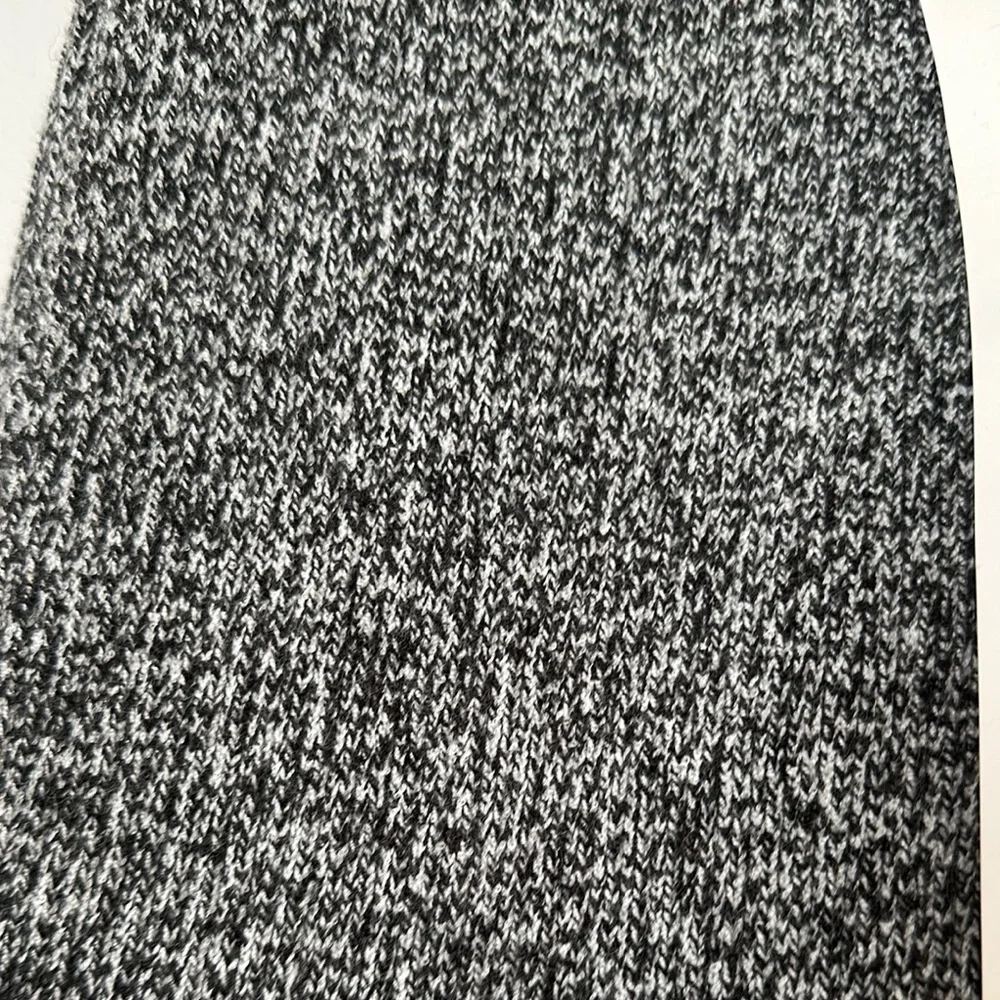 Black and Gray Knit Cape / Wrap one size NWT